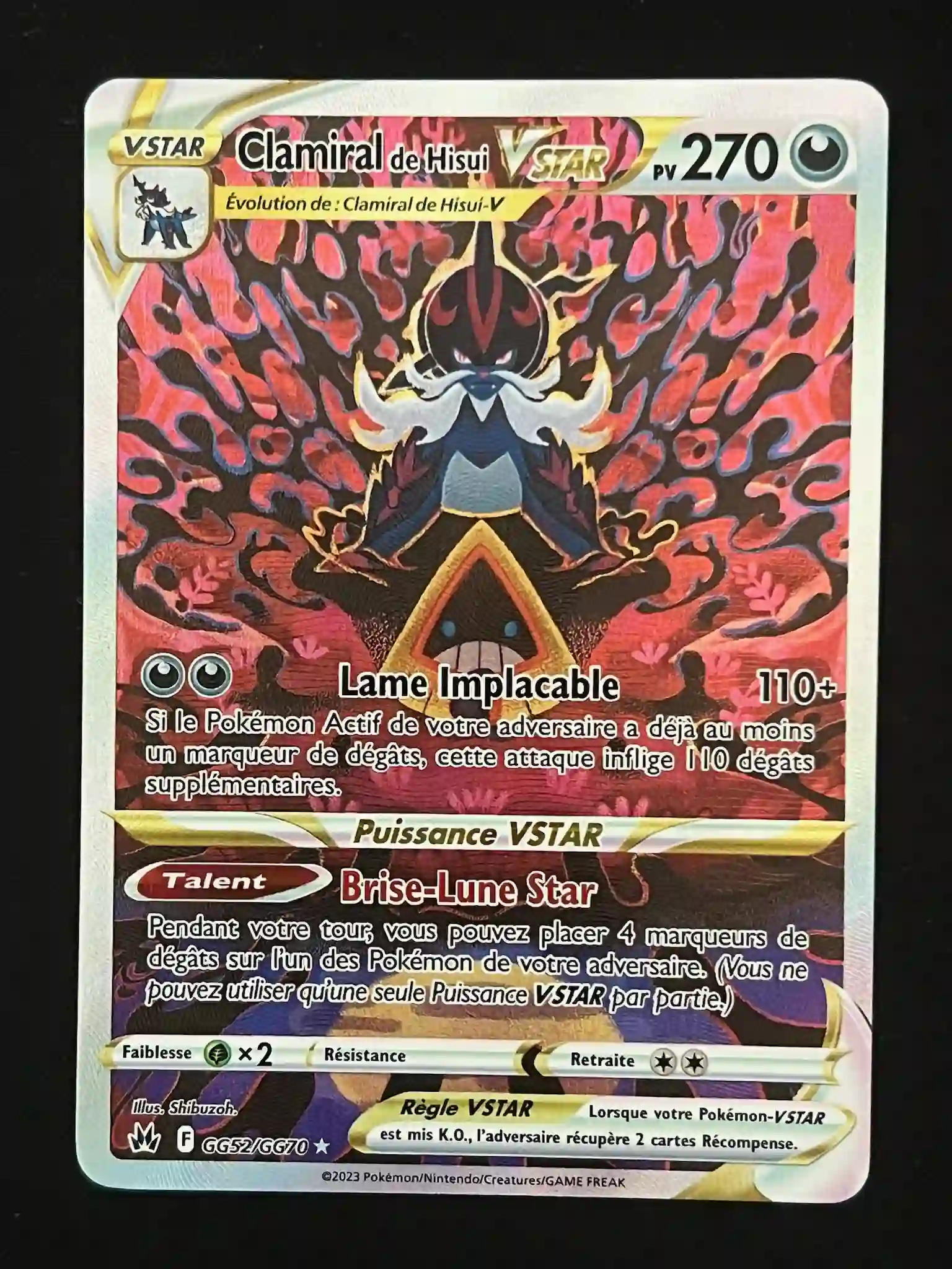 Clamiral de Hisui VSTAR