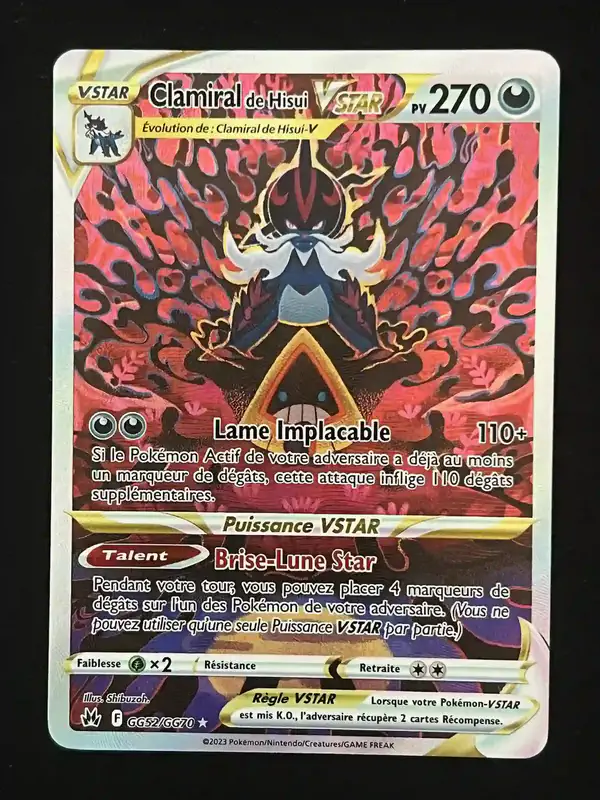 Clamiral de Hisui VSTAR