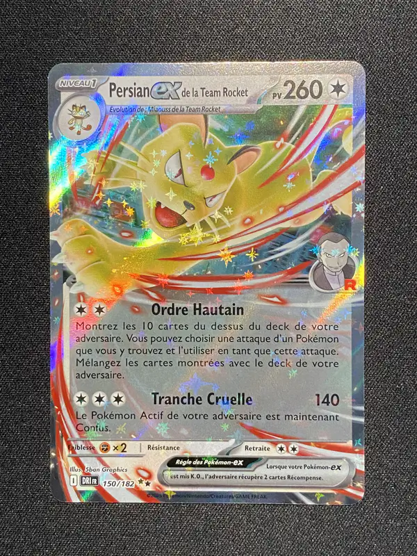 Persian EX de la Team Rocket