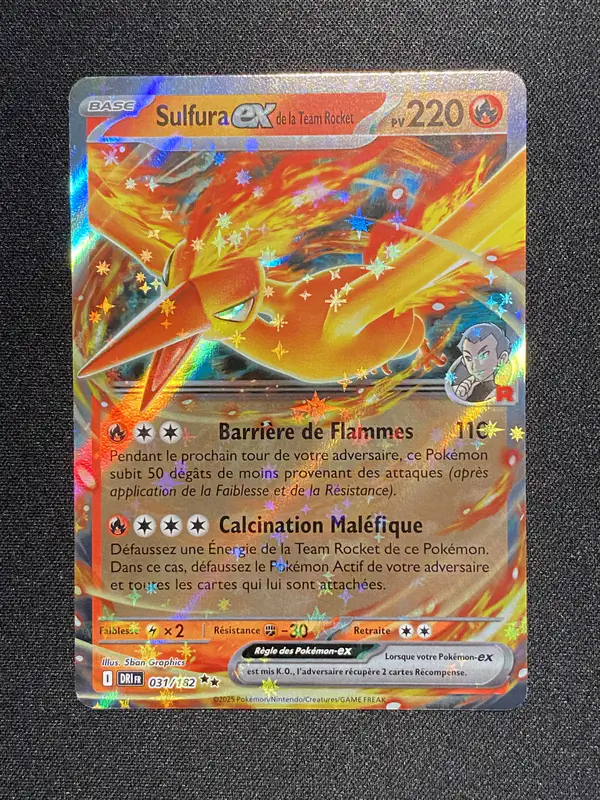 Sulfura EX de la Team Rocket